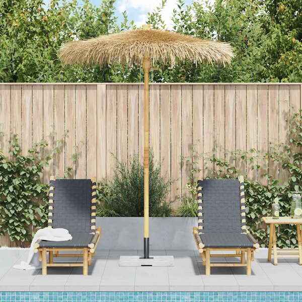 Tiki suncobran s baldahinom od lista banane 180 cm bambus - 180 cm