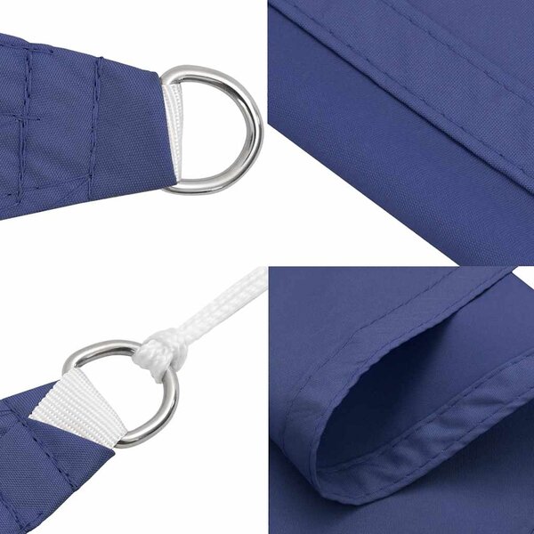 Sjenilo za sunce plavo 2x2x2 m 100% poliester oxford - Plava / 2 x 2 x 2 m