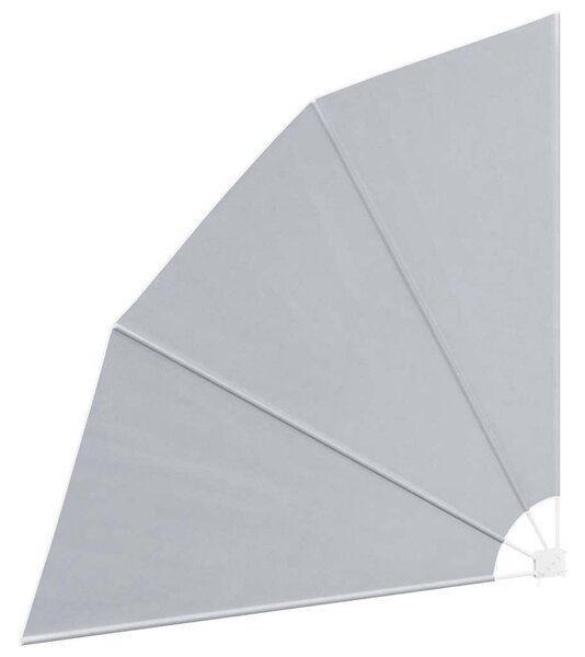 Sklopiva bočna tenda siva 210 x 210 cm - Siva / 210 x 210 cm