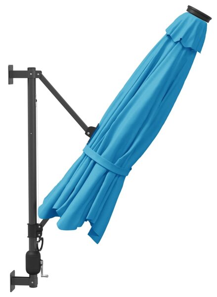 Zidni suncobran plava boja mora 290 cm - Plava / N/A