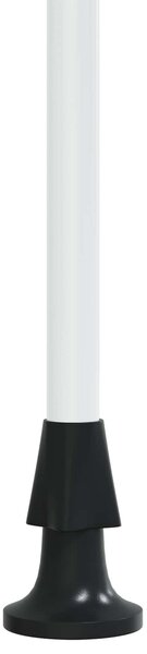 Ručno sklopiva tenda Crna 200 cm - Crna / 200 cm