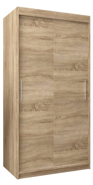 Ormar za garderobu 100 cm Toki (hrast sonoma + hrast sonoma)