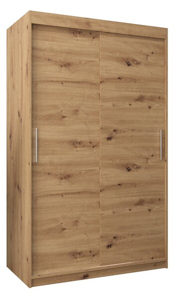 Zondo.hr Ormar za garderobu 120 cm Toki (hrast artisan + hrast artisan). Akcija -17%. 1064813