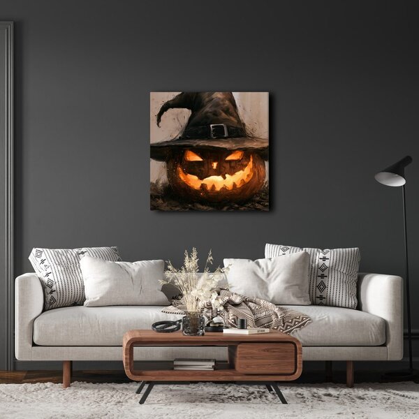 Slika sjajna halloweenska bundeva