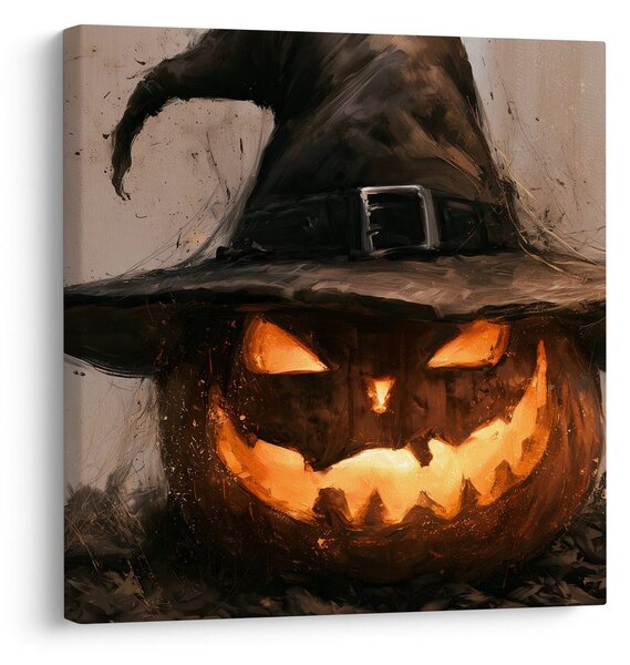 Slika sjajna halloweenska bundeva