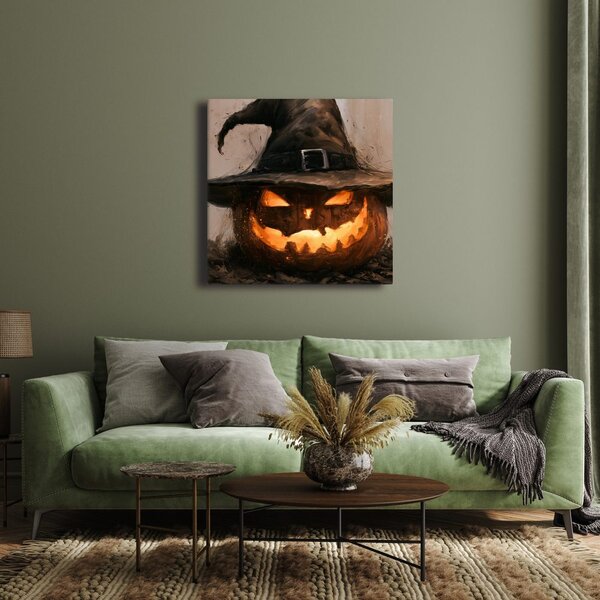 Slika sjajna halloweenska bundeva