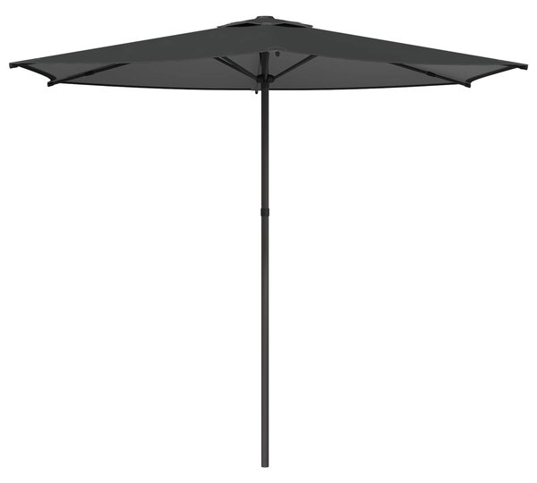 Vrtni suncobran 270 x 270 cm Poliester Pravokutni Antracit - Antracit / 270 x 270 cm