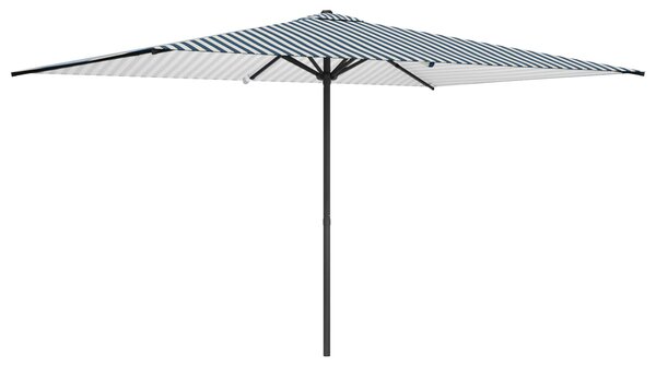 Vrtni suncobran 200 x 300 cm Poliester Pravokutni - Crvena / 200 x 300 cm