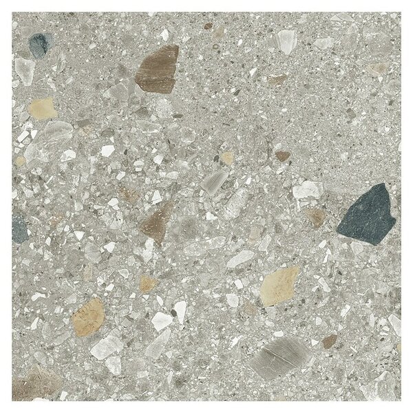Cersanit Porculanska pločica Brand Rock (59,8 x 59,8 cm, Siva, Mat)
