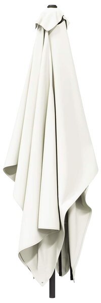 Vrtni suncobran 200 x 300 cm Poliester Pravokutni Krem - Krem / 200 x 300 cm