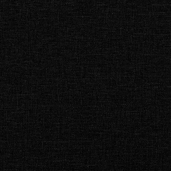 Kutni okvir kreveta s uzglavljem Crna 80 x 200 cm tkanina - Crna / 80 x 200 cm