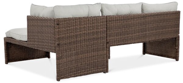 Vrtna garnitura - Canvas brown