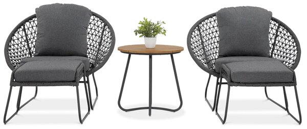 Vrtna garnitura - Amanti duo grey
