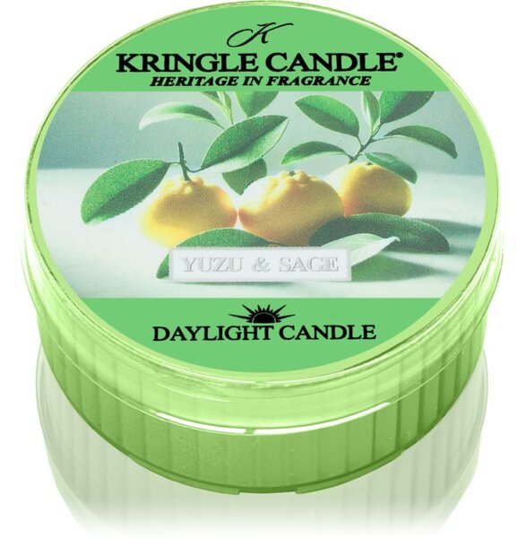 Kringle Candle Yuzu & Sage čajna svijeća 42 g