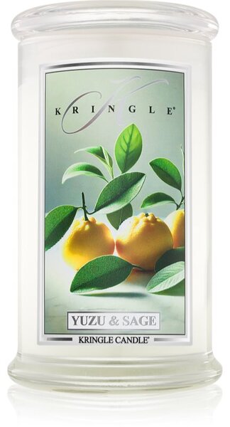 Kringle Candle Yuzu & Sage mirisna svijeća 623 g