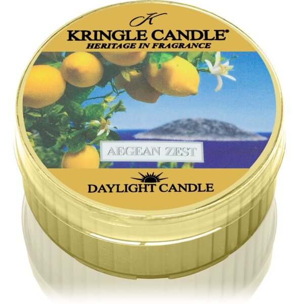 Kringle Candle Aegean Zest čajna svijeća 42 g