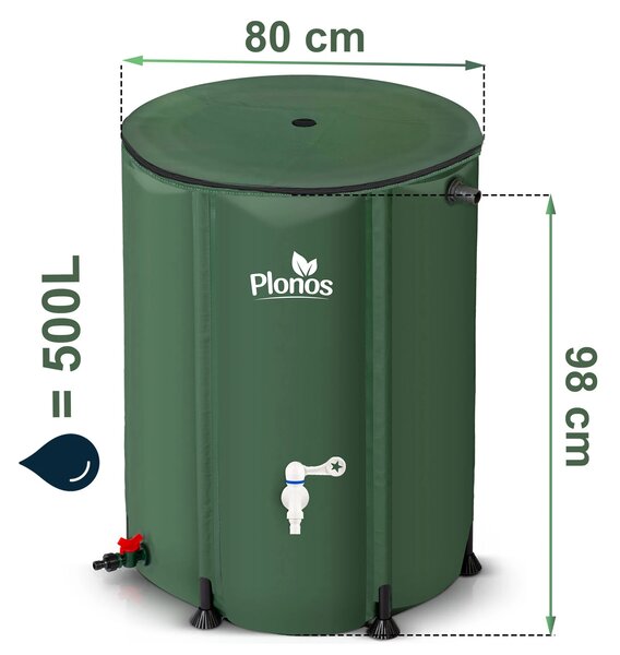 Spremnik za kišnicu 500L - Plonos