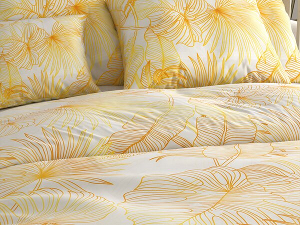 Posteljina od mikrovlakana PALMERA krem Dimenzije posteljine: 70 x 80 cm | 140 x 200 cm