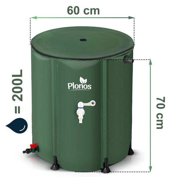 Spremnik za kišnicu 200L - Plonos