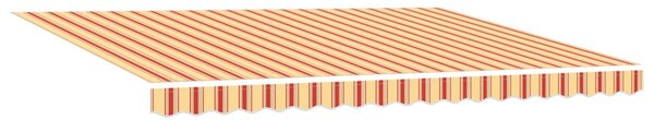 Električna retraktabilna tenda Žuta, Narančasta, Antracit - Antracit / 4 × 3,5 m