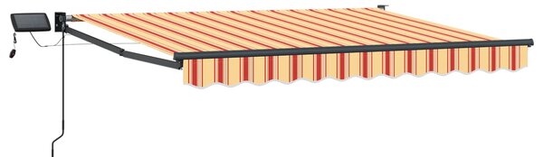 Ručna zlačivna tenda s LED diodama Šareni 3 x 2,5 m - Višebojno / 3 x 2,5 m