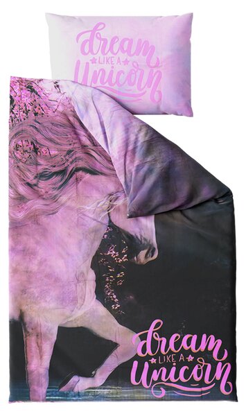 Dječja posteljina MAGIC HORSE šarena Dimenzije posteljine: 50 x 75 cm | 140 x 200 cm