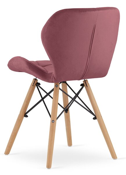 Stolica Lago - Velvet rose - 1 komad