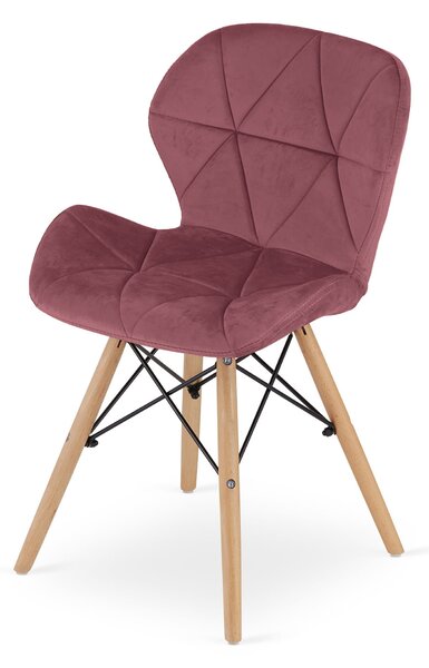 Stolica Lago - Velvet rose - 1 komad