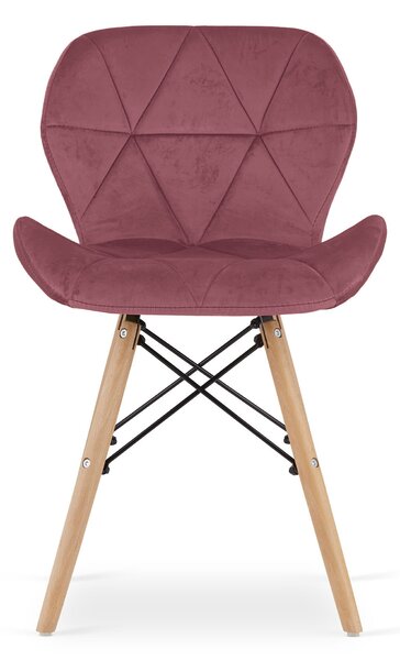 Stolica Lago - Velvet rose - 1 komad