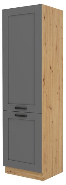 Zondo.hr Kuhinjski ormarić za namirnice Lucid 60 LO 210 2F (hrast artisan + dustgrey). 1045612