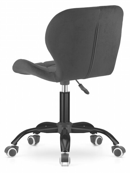 Uredska stolica - Noto black velvet