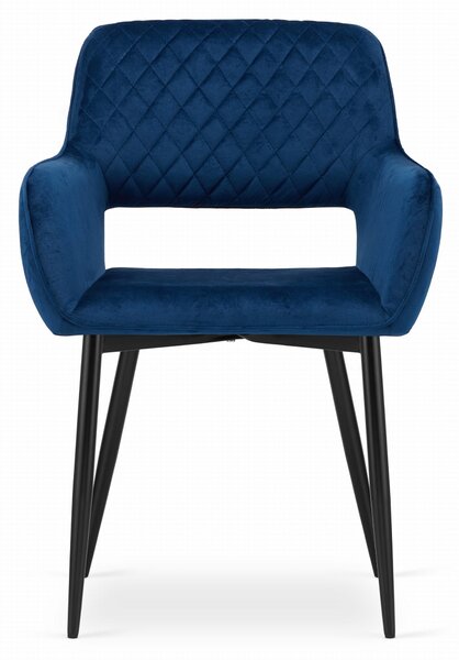 Stolica Amalfi - blue velvet