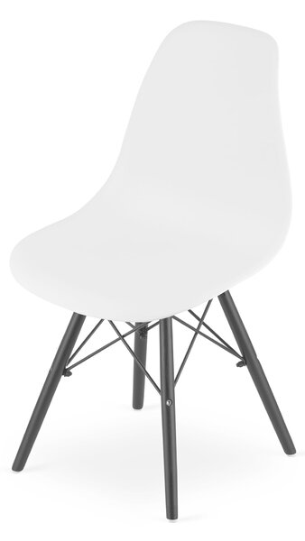 Stolica Oslo - White on black - 1 komad