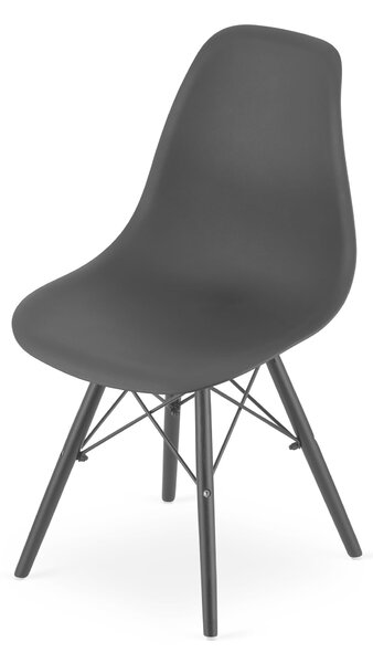 Stolica Oslo - Black on black - 1 komad