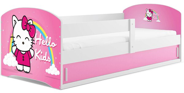 Dječji krevet - Hello Kids 160x80cm white
