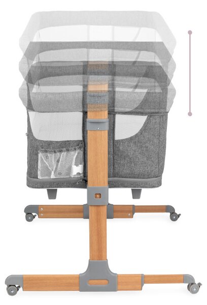 MoMi SMART BED 4u1 krevetić - grey