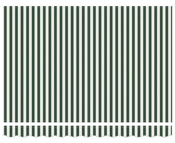 Nadstrešnica Zelena i bijela 300 x 250 x 165 cm - Zelena / 300 x 250 x 165 cm