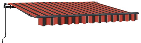 Skrovita tenda Narančasta 300 x 200 cm tkanina - Narančasta / 300 x 200 cm