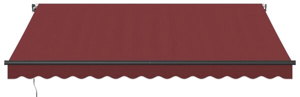 Tenda na ručno uvlačenje bordo 400 x 350 cm - Bordo / 400 x 350 cm