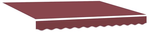 Tenda na automatsko uvlačenje s LED bordo 300x250 cm - Crvena / 300 x 250 cm