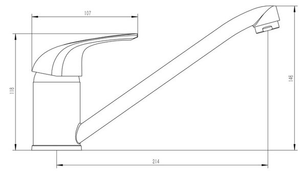 Slavina za sudoper Go/On 24200-CR-1