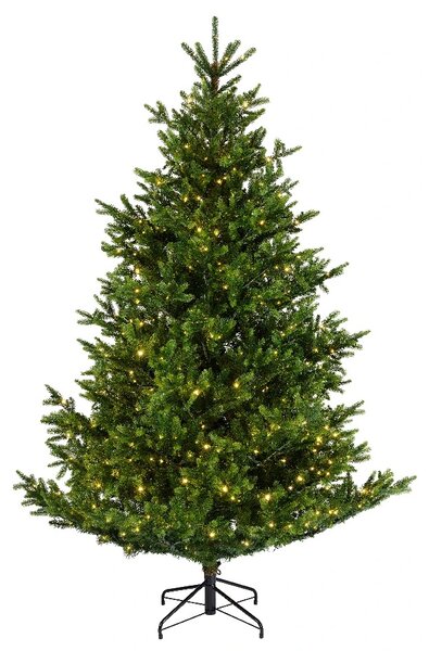 Umjetno božićno drvce Nordmann 210cm sa 900LED lampicama - 201 - 230 cm - Sa lampicama - 131 do 160cm
