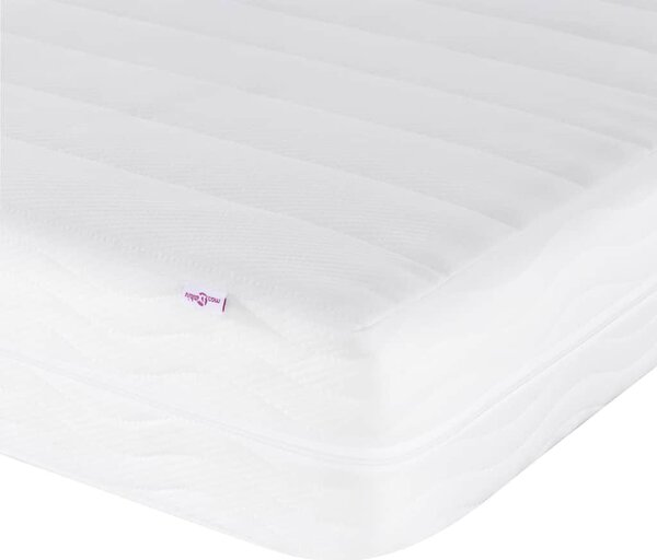 Krevet s madracem Dover plavi 100 x 200 cm baršunasti - Plava / 100 x 200 cm