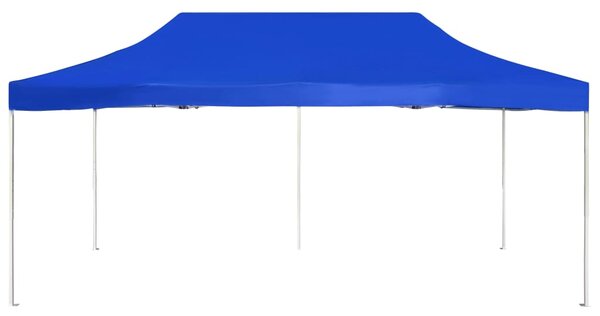 Profesionalni sklopivi šator za zabave 6 x 3 m plavi - Plava / 6 x 3 m