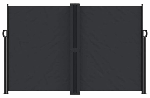 Bočna tenda na uvlačenje crna 160 x 1200 cm - Crna / 160 x 1200 cm