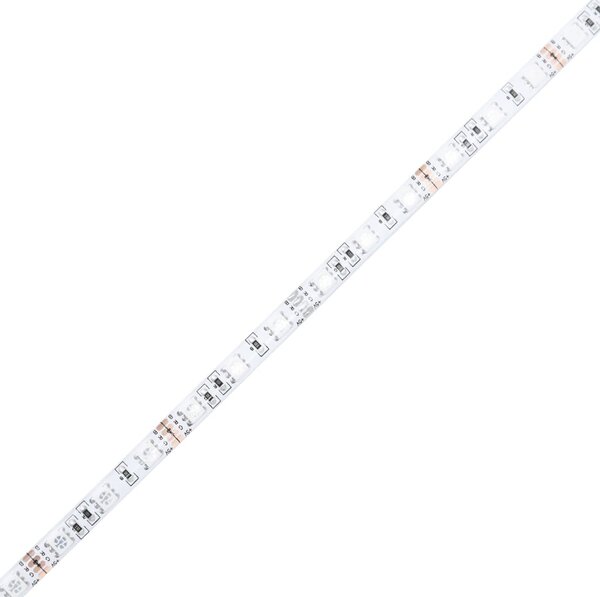 Okvir kreveta s uzglavljem LED boja hrasta sonome 120 x 200 cm - Siva / 120 x 200 cm