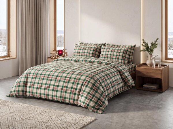 Pamučna posteljina WINTER PLAID šarena Dimenzije posteljine: 70 x 90 cm | 140 x 200 cm
