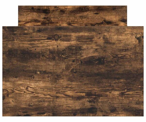 Okvir kreveta s uzglavljem i podnožjem boja hrasta 100 x 200 cm - Smeđa / 100 x 200 cm