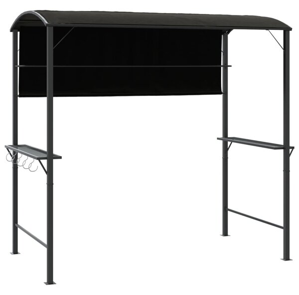 Sjenica s krovom 220 x 110 x 200 cm antracit - Antracitno siva / N/A