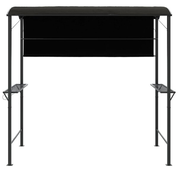 Sjenica s krovom 220 x 110 x 200 cm antracit - Antracitno siva / N/A